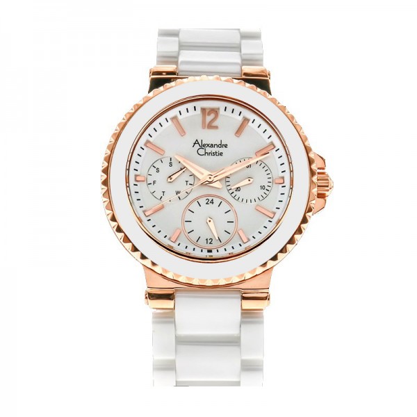 Alexandre Christie AC 2337 Rosegold White BFBRGSL